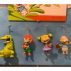 Kurt Adler Set of 4 3.5" Rugrats Blow Mold Christmas Ornaments RG1201 Outlet