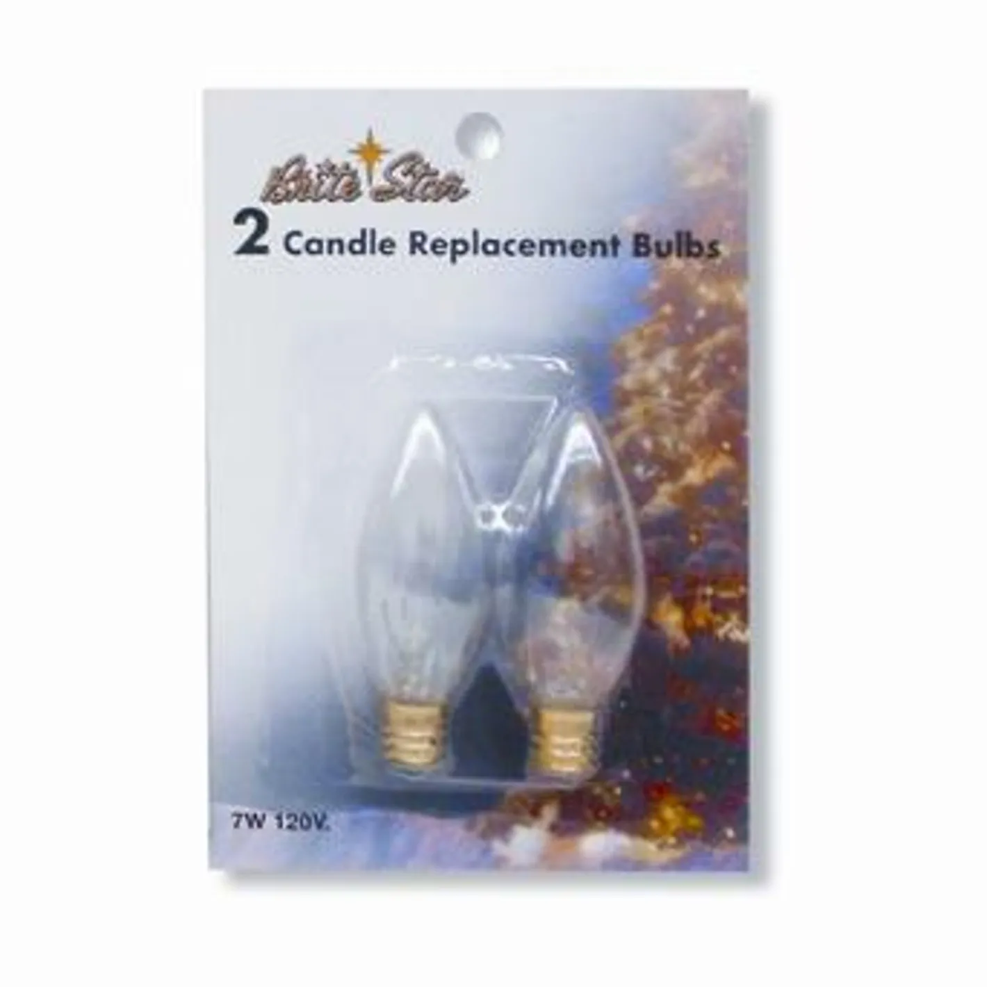 Brite Star Pack of 2 Replacement Candle Bulbs 44-585-00 Online