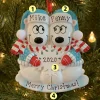 Polar X Polar Bear Couple Our First Christmas Personalized Christmas Ornament OR1450