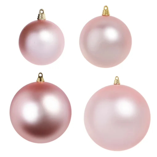 Raz Imports Raz 3", 4", 6", or 10" Large Pink Matte Ball Christmas Ornaments Hot