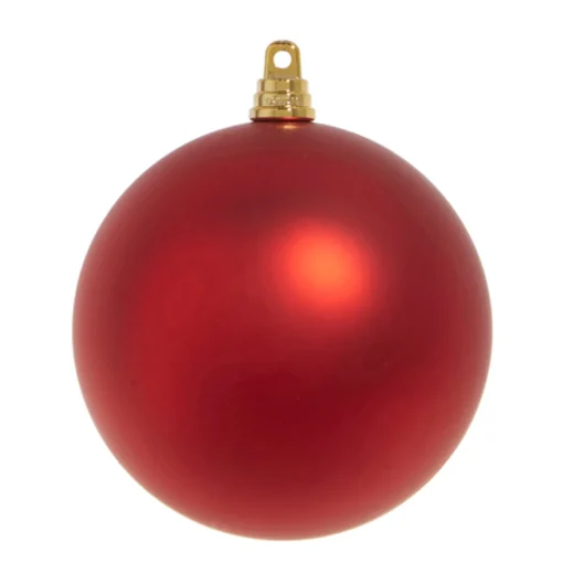Raz Imports Raz 3", 4", 6", or 10" Large Red Matte Ball Christmas Ornaments Best