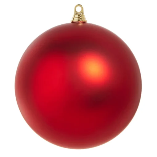 Raz Imports Raz 3", 4", 6", or 10" Large Red Matte Ball Christmas Ornaments Best