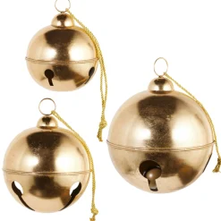 Raz Imports Raz 9.5", 12", or 16" Gold Bell Christmas Decoration Best