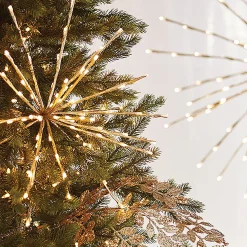 Raz Imports Raz 17", 23", or 27.5" Gold LED Lighted Starburst with Remote Christmas Decorations New