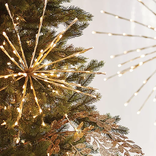 Raz Imports Raz 17", 23", or 27.5" Gold LED Lighted Starburst with Remote Christmas Decorations New