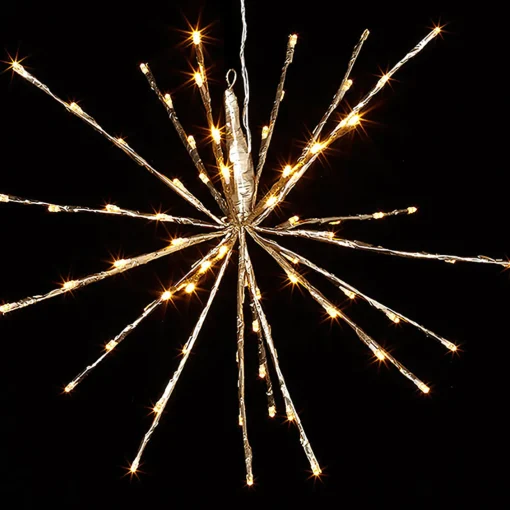Raz Imports Raz 17", 23", or 27.5" Gold LED Lighted Starburst with Remote Christmas Decorations New