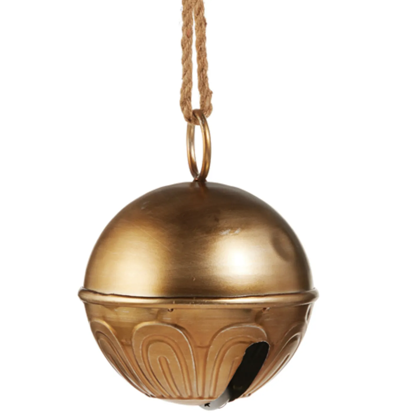 Raz Imports Raz 5", 7", or 8" Gold Sleigh Bell Christmas Decoration Sale