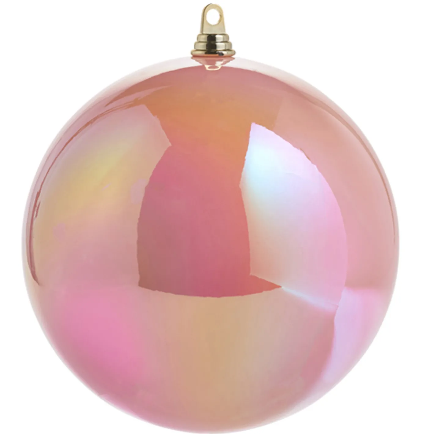 Raz Imports Raz 4", 6", or 10" Iridescent Pink Ball Christmas Ornament Clearance