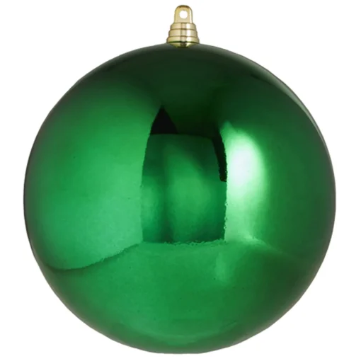 Raz Imports Raz 3", 4", or 6" Large Green Shiny Ball Christmas Ornaments Online