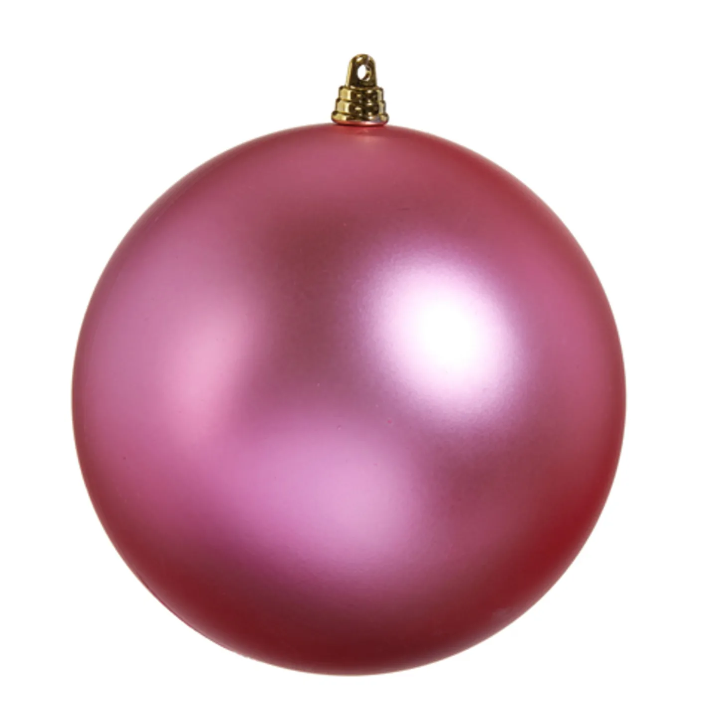 Raz Imports Raz 4", 6", or 10" Matte Fuchsia Ball Christmas Ornament