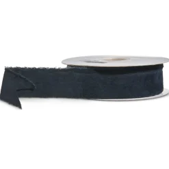 Raz Imports Raz 1.5" Black Torn Edge Velvet Unwired Christmas Ribbon R4527834 Online