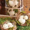 Raz Imports Raz 3" Box of Nested Speckled Eggs Decoration 4216034 Outlet