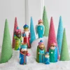 Raz Imports Raz 9" Bright Multicolor Nativity Scene Figure Set 4510420 Best