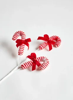 Raz Imports Raz 22" Candy Cane Christmas Tree Pick F4306674 Hot