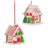 Raz Imports Raz 2.75" Candy Gingerbread Tree Christmas Ornament Set of 2 4520042 Best