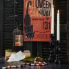 Raz Imports Raz 18" Carnival Cat Wood Halloween Sign 4428108 Clearance