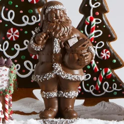 Raz Imports Raz 12" Chocolate Santa Christmas Figure 4510450 Best