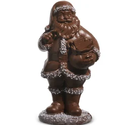 Raz Imports Raz 12" Chocolate Santa Christmas Figure 4510450 Best