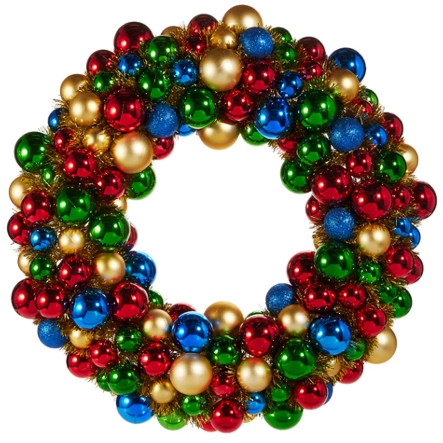 Raz Imports Raz 24" Christmas Shop Ball Ornament Christmas Wreath W4516429