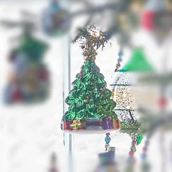 Raz Imports Raz 5.5" Christmas Tree Glass Ornament 4520880 Online