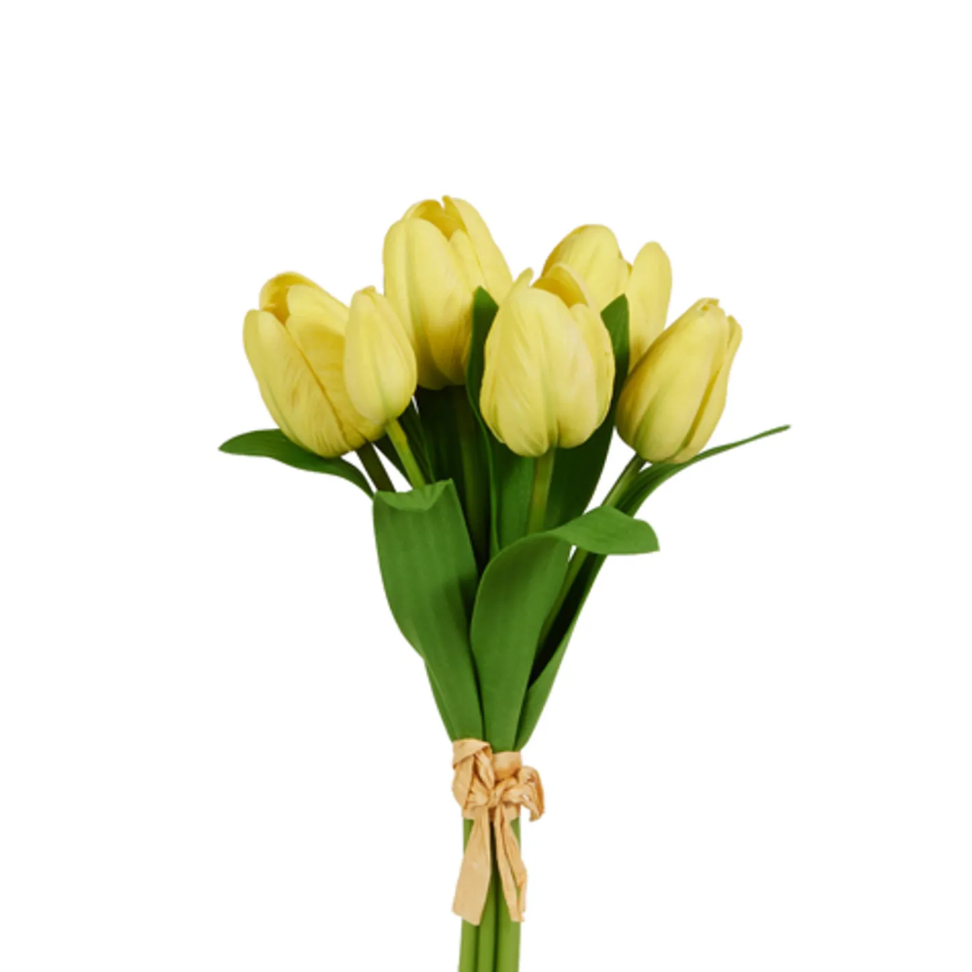 Raz Imports Raz 12" Coral, Yellow, or White Real Touch Tulip Bundle Sale