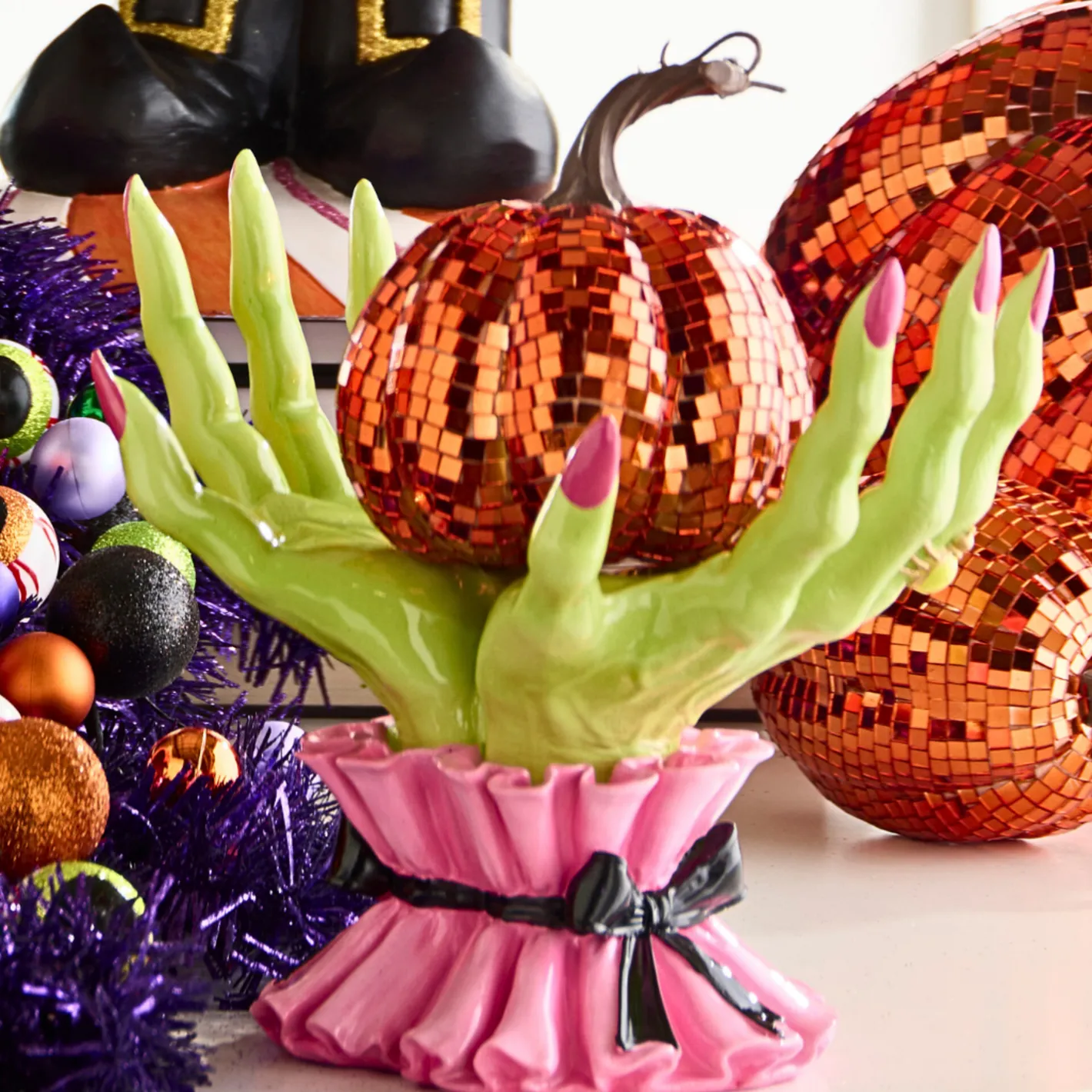 Raz Imports Raz 10" Decorative Witch Hands Halloween Decoration 4510461 Hot