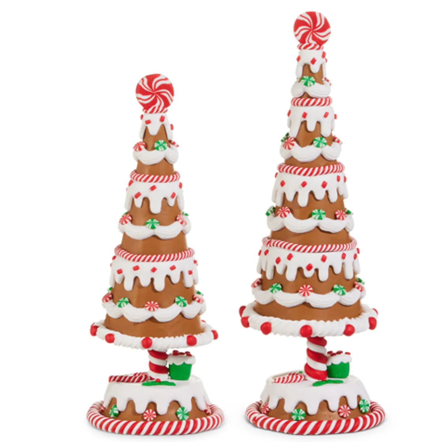 Raz Imports Raz 11" Gingerbread Christmas Tree Figures 4515546 Best