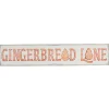 Raz Imports Raz 28" Gingerbread Lane Wooden Christmas Sign 4428085 Hot