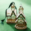 Raz Imports Raz 5" Gold and Clear Church Glass Christmas Ornament 4324586