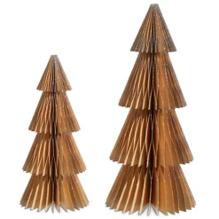 Raz Imports Raz 16" Gold Honeycomb Tree Christmas Decoration 4416136 Online