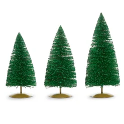 Raz Imports Raz 14" Green Glittered Bottle Brush Tree Christmas Decoration 4546026 Discount