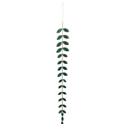 Raz Imports Raz 18" Green or Red Jeweled Drop Christmas Ornament
