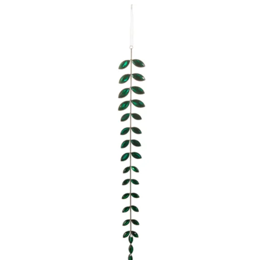 Raz Imports Raz 18" Green or Red Jeweled Drop Christmas Ornament
