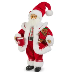 Raz Imports Raz 18" Hot Cocoa Santa Christmas Figure 4515544 Online