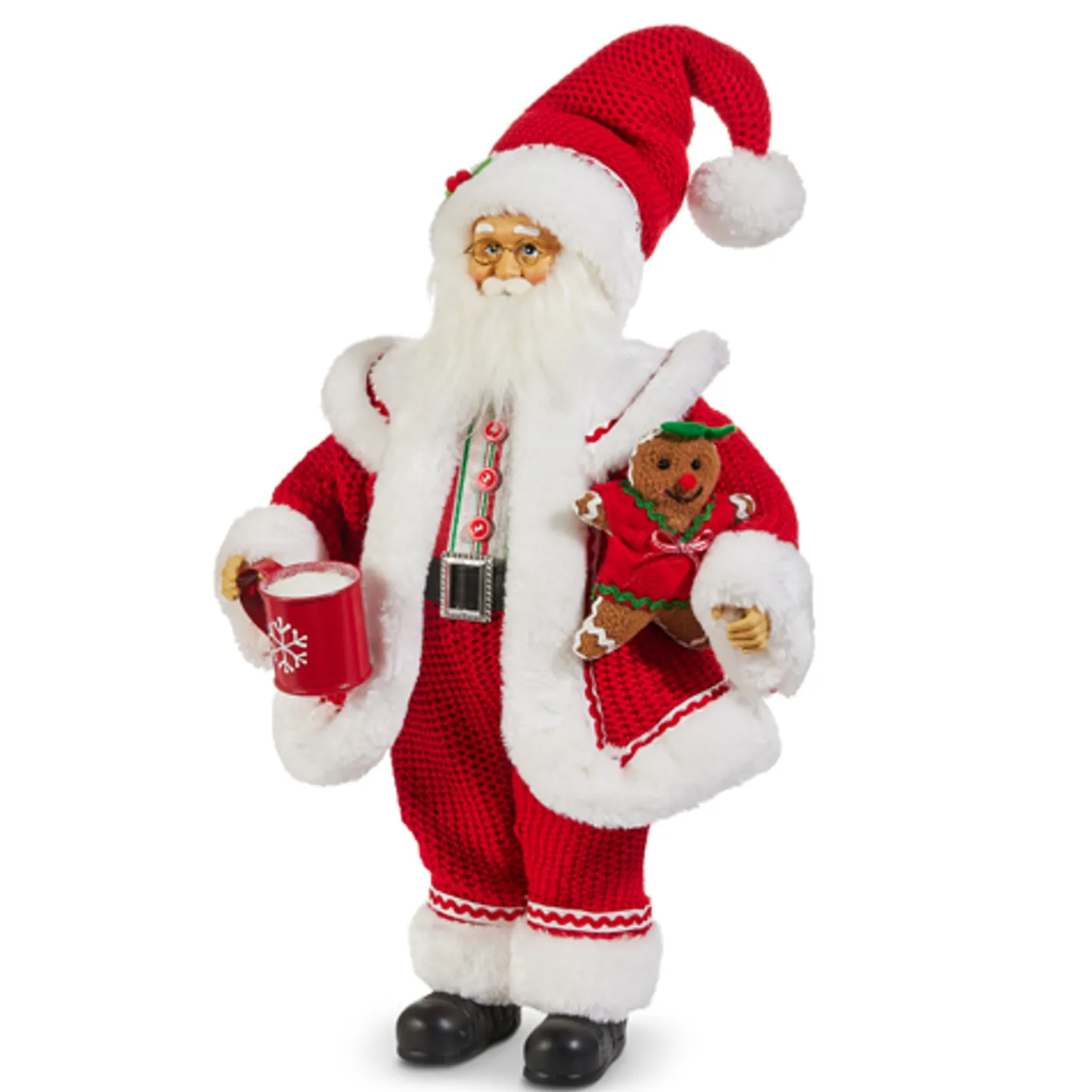 Raz Imports Raz 18" Hot Cocoa Santa Christmas Figure 4515544 Online