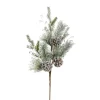 Raz Imports Raz 24.5" Iced Pine and Pinecone Christmas Tree Spray F4406679 Clearance