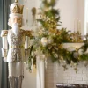 Raz Imports Raz 76" Indoor Outdoor Gold and White Nutcracker Christmas Decoration 4510517 Best