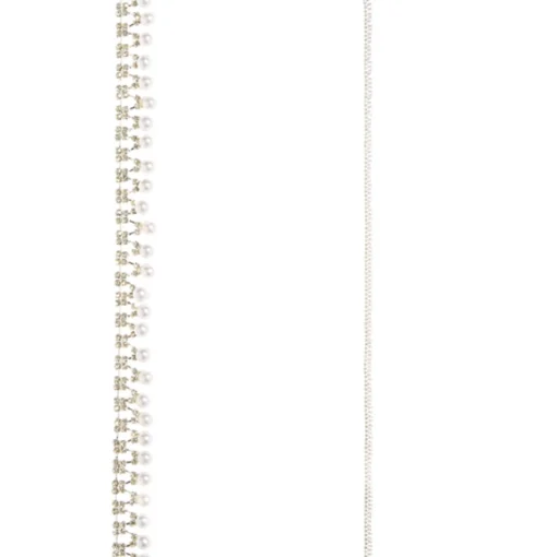 Raz Imports Raz 6' Jewel and Pearl Christmas Tree Garland G4513500 Hot
