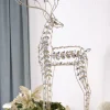 Raz Imports Raz 27" Jeweled Standing Deer Christmas Figure 4513524 Clearance