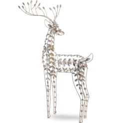 Raz Imports Raz 27" Jeweled Standing Deer Christmas Figure 4513524 Clearance