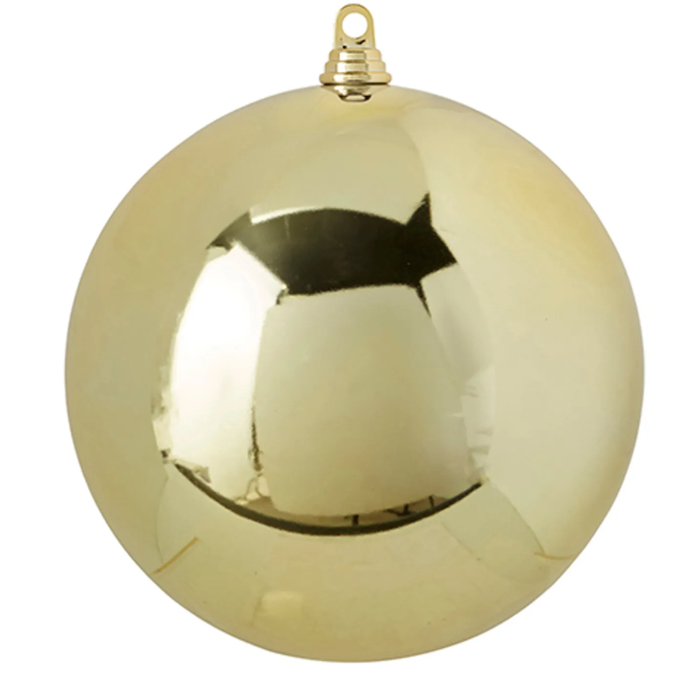 Raz Imports Raz 10" Large Champagne Ball Christmas Ornament 4241205 Sale