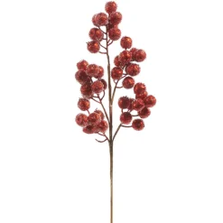 Raz Imports Raz 24" Large Iced Red Berry Christmas Tree Spray F4406655 Best