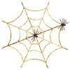 Raz Imports Raz 39.75" Large LED Lighted Spider Web Halloween Decoration 4555817 New