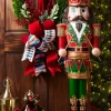 Raz Imports Raz 60" Large Lighted Traditional Nutcracker Christmas Decoration 4501680 Outlet
