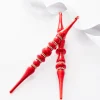 Raz Imports Raz 12" Large Red Jeweled Glass Finial Christmas Ornament 4324533