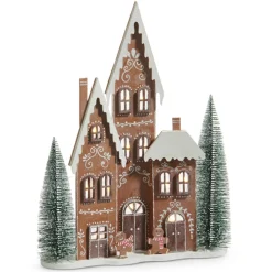 Raz Imports Raz 19.75" Lighted Gingerbread Village Christmas Decoration 4516272 Outlet