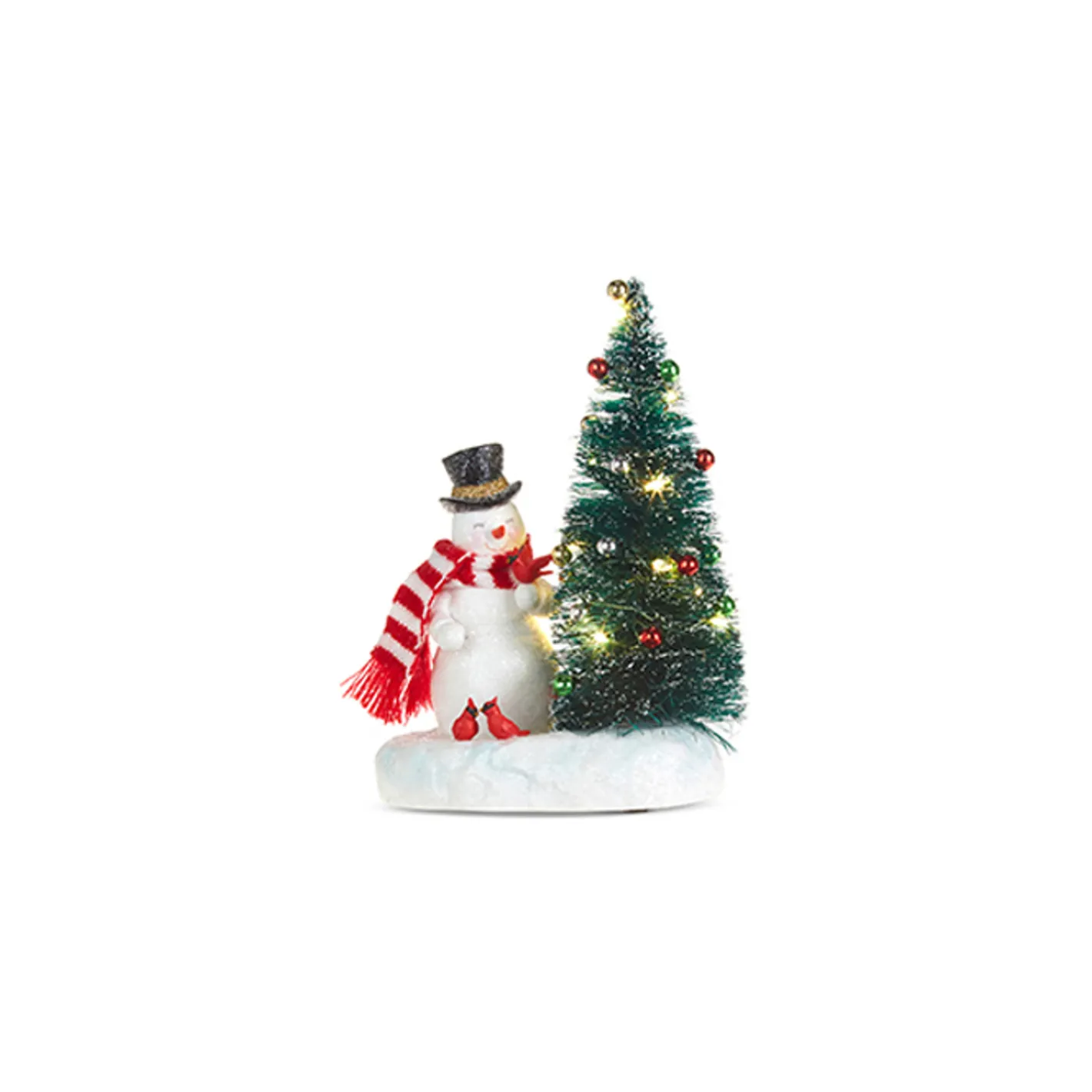 Raz Imports Raz 7" Lighted Tree with Vintage Holiday Friends Christmas Decoration 4319125 Online