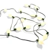 Raz Imports Raz 14' Matte White Kismet LED Christmas Lights L4537025 Sale