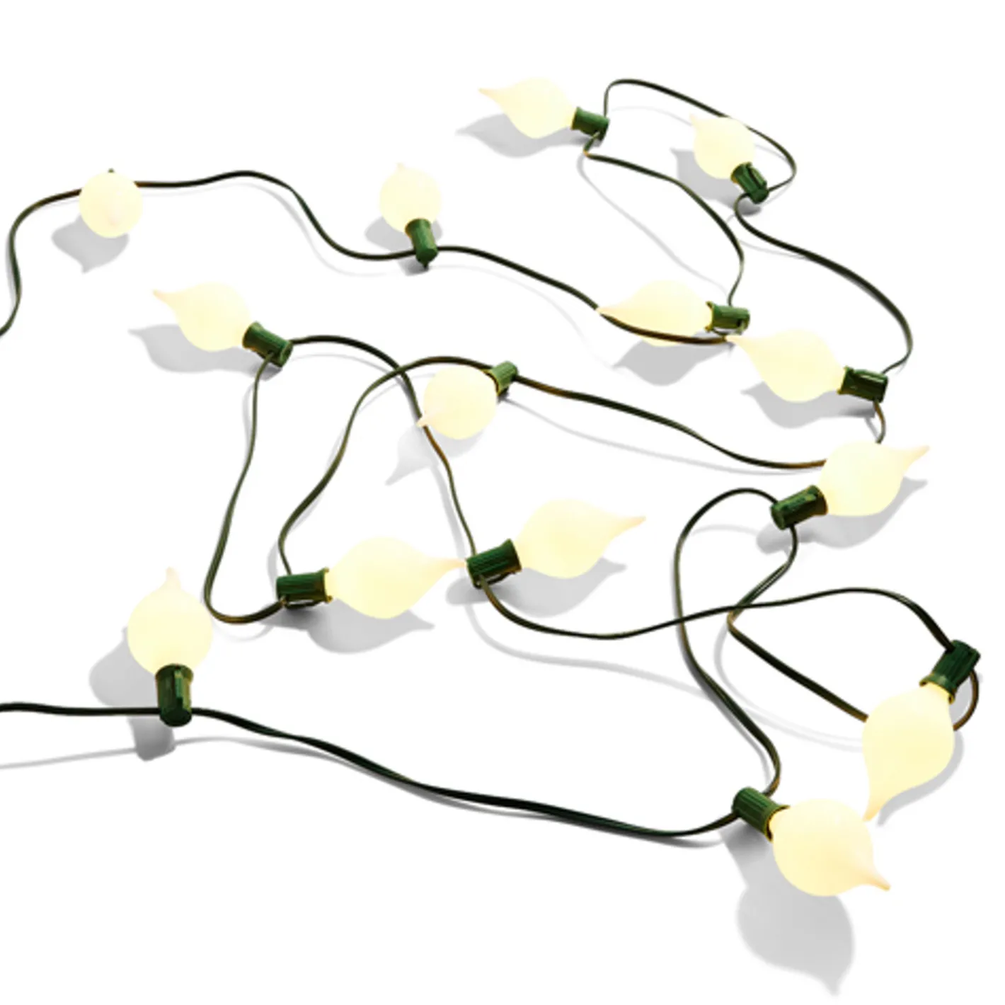 Raz Imports Raz 14' Matte White Kismet LED Christmas Lights L4537025 Sale