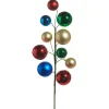 Raz Imports Raz 26" Multicolor Ball Christmas Tree Spray F4532773 Hot